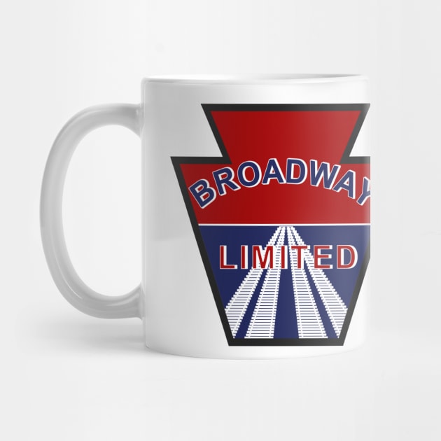 Broadway Limited Streamliner Train Drumhead by Railway Tees For All